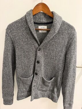 Old Navy Men's Shawl Collar Cardigan - Gray Heather